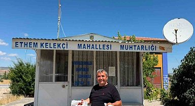 Muhtardan öğrencilere eğitim desteği