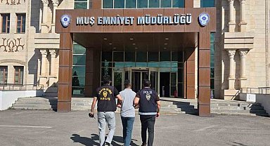 Muş'ta 10 yıl 5 ay kesinleşmiş hapis cezası bulunan şahıs yakalandı