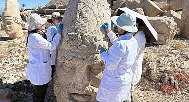 Nemrut'un dev heykellerine 5 yıllık koruma kalkanı