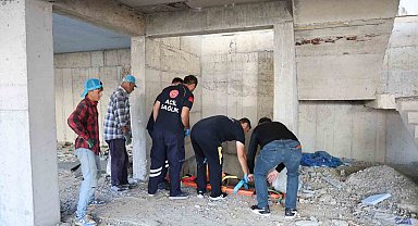 Nevşehir'de kontrol için gittiği inşaatın asansör boşluğuna düşen mühendis ağır yaralandı