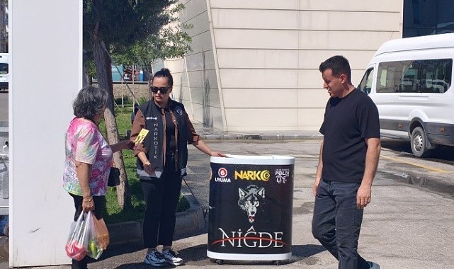 Niğde'de 210 kişiye narkotik bilgilendirmesi