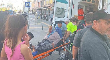 Niğde'de otomobil yaya geçidinde engelli vatandaşa çarptı