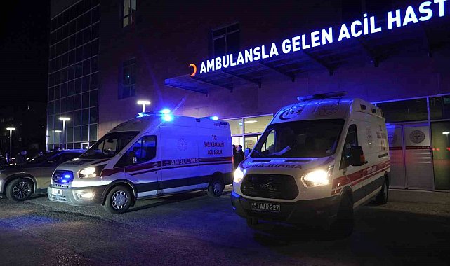 Niğde'de silahlı kavgada 2 kişi yaralandı