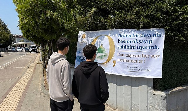 Nilüfer'de güzel ahlak şehre taşınıyor