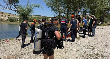 Olta teknesini kurtarmak isterken barajda can verdi