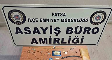 Ordu'da 1,2 milyon TL'lik altın hırsızlığı aydınlatıldı: 4 şüpheli yakalandı