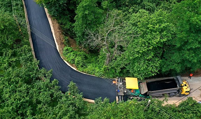 Ordu'da yarım asırlık yol sorunu çözülüyor