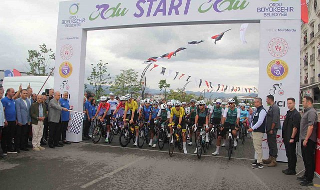 Ordu'nun yaylaları bisikletçilere parkur oldu