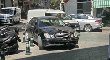 Orhangazi'de otomobille çarpışan motosikletli yaralandı