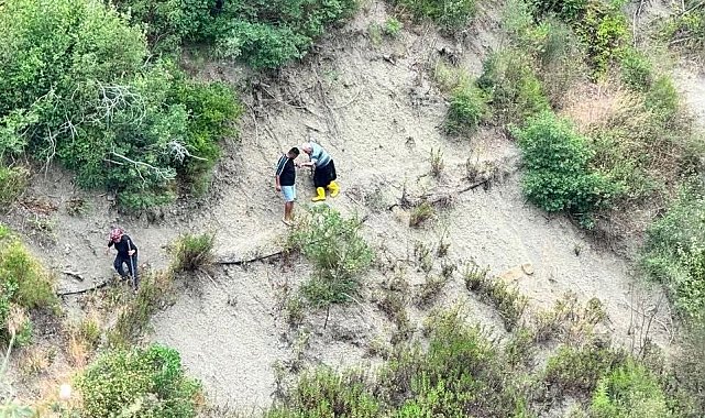 Ormanlık alanda mahsur kalan alzheimer hastası kurtarıldı