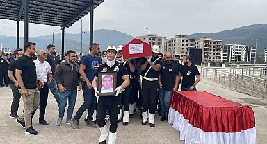 Osmaniye'de hayatını kaybeden polis memuru için tören düzenlendi