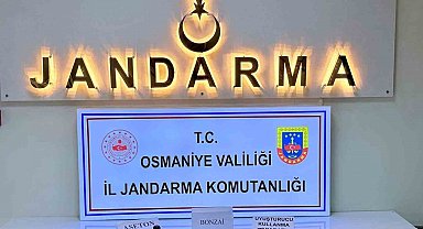 Osmaniye'de jandarmadan patlayıcı ve silah operasyonu