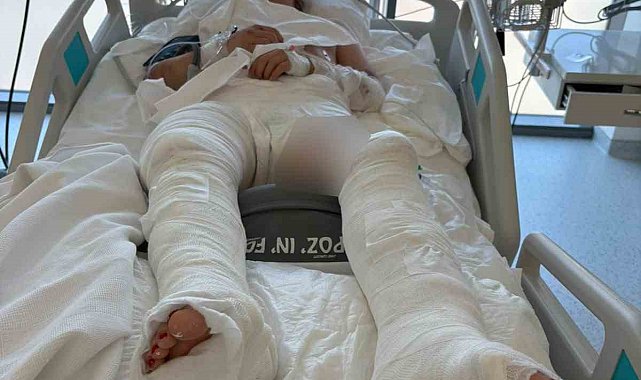Otomobilin çarptıktan sonra üzerinden geçtiği genç kız ağır yaralandı