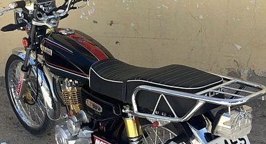 Park halindeki motosiklet çalındı