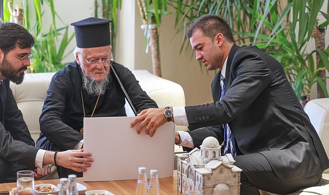 Patrik Bartholomeos, Bodrum Belediyesini ziyaret etti