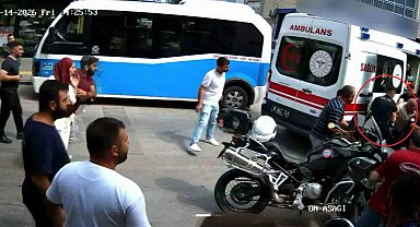Polis bıçağı elinden aldı, faciayı önledi