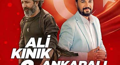 Pursaklar'da 30 Ağustos Zafer Bayramı'nın 104'üncü yılına yakışır gece