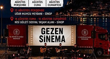 "Gezen Sinema" Sinop'ta