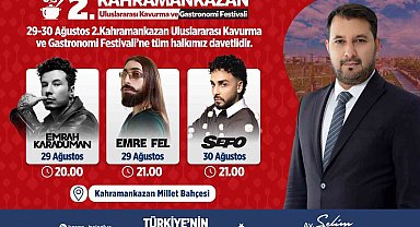 "Uluslararası Kavurma ve Gastronomi Festivali"nde hazırlıklar tamam