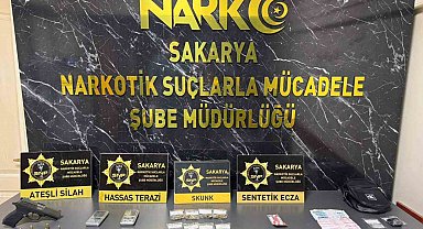 Sakarya'da uyuşturucu operasyonu: 2 tutuklama