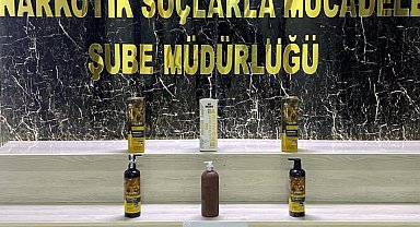 Şampuan şişelerinde 3 kilo sıvı metamfetamin ele geçirildi