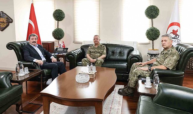 Samsun Garnizon Komutanı Tümgeneral Oltulu göreve başladı