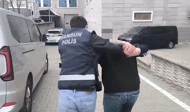 Samsun'da 8 yıl 4 ay hapis cezasıyla aranan şahıs yakalandı