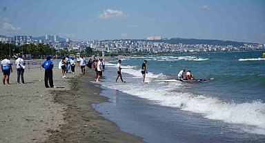 Samsun'da Deniz Küreği Türkiye Şampiyonası başladı