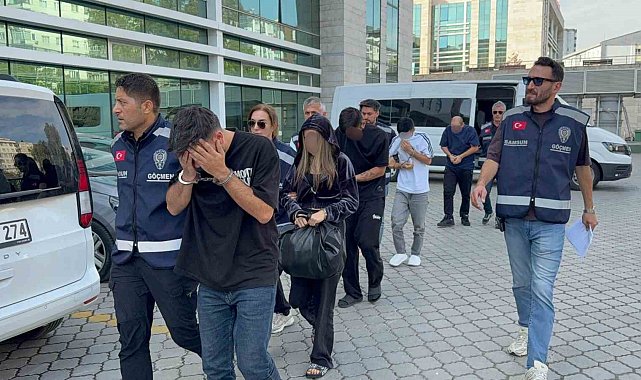 Samsun'da fuhuş çetesine operasyon: 3 kadın kurtarıldı, 5 gözaltı