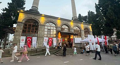Samsun'da Mevlid Kandili dualarla idrak edildi