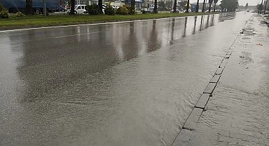 Samsun'da sağanak etkili oldu