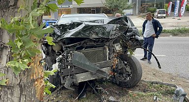 Samsun'da SUV araç ile otomobil çarpıştı: 2 yaralı