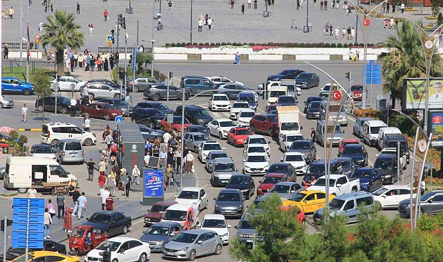 Samsun'da taşıt sayısı 555 bini aştı