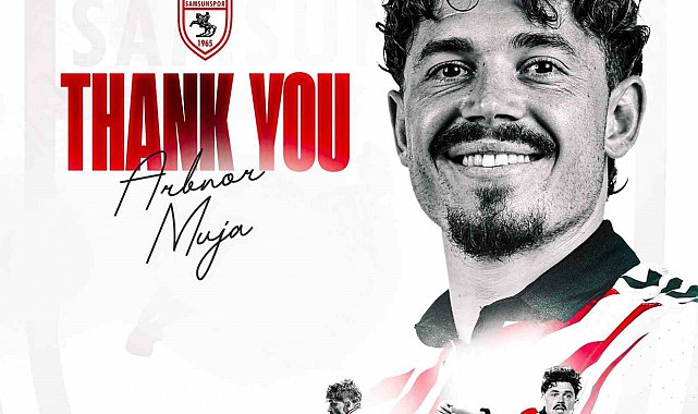 Samsunspor'da Muja ile yollar ayrıldı