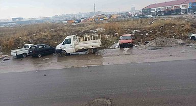 Sanayi sitelerinde ki atıl araçlar kaldırılıyor