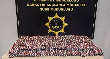 Şanlıurfa'da 13 bin uyuşturucu hap ele geçirildi