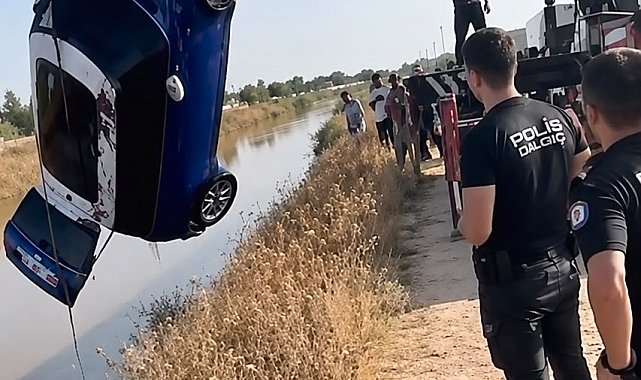 Şanlıurfa'da otomobil dereye uçtu: Sürücü kayboldu
