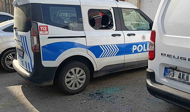 Şanlıurfa'da polis aracına zarar veren zanlı tutuklandı