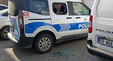 Şanlıurfa'da polis aracına zarar veren zanlı tutuklandı