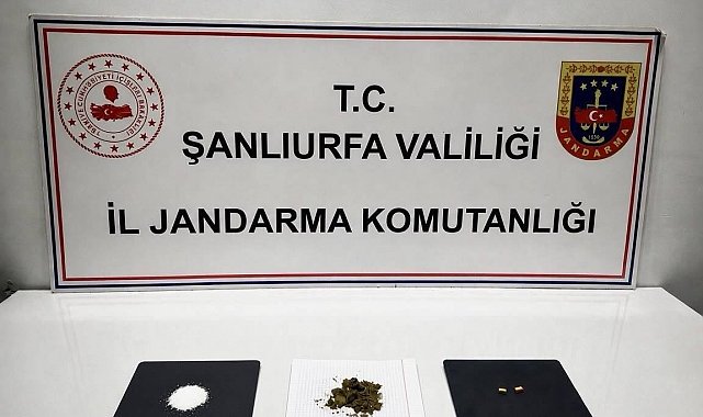 Şanlıurfa'da uyuşturucu operasyonunda 2 şüpheli gözaltına alındı