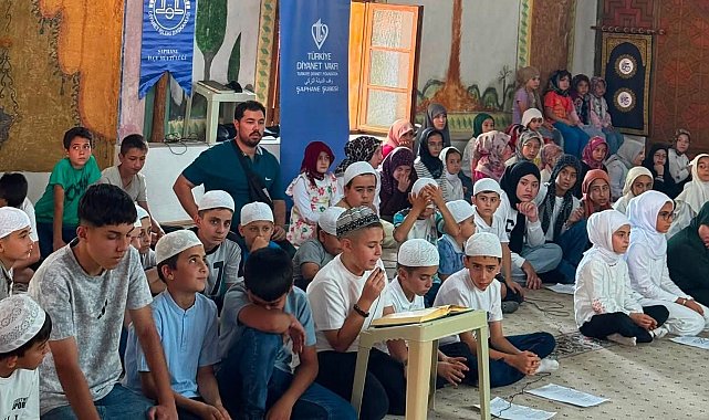 Şaphane'de Yaz Kur'an kursları kapanış programı düzenlendi