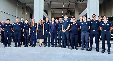 Saray'a modern itfaiye istasyonu açıldı