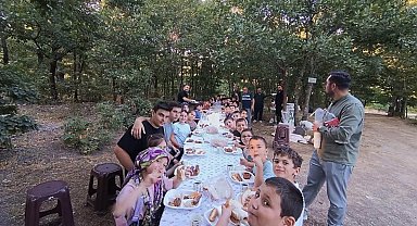 Sebepli'de Yaz Kur'an kursu öğrencileri piknikte buluştu
