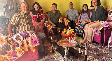 Şehit ailesine vefa ziyareti