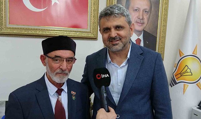 Şehit babasının Cumhurbaşkanı Erdoğan'a şiir okuma hayali gerçek oldu