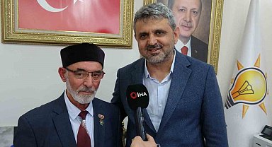 Şehit babasının Cumhurbaşkanı Erdoğan'a şiir okuma hayali gerçek oldu