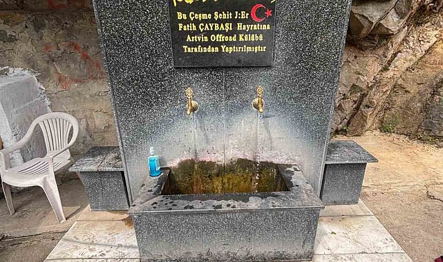 Şehit Jandarma Er Fatih Çaybaşı unutulmadı