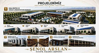 Şenol Arslan projelerini açıkladı: Elazığ Ticaret Borsası için üretim ve yatırım hamlesi