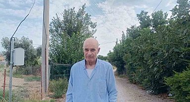 Serik'te 3 gündür aranan alzaymır hastası yaşlı adam limon bahçesinde ölü bulundu