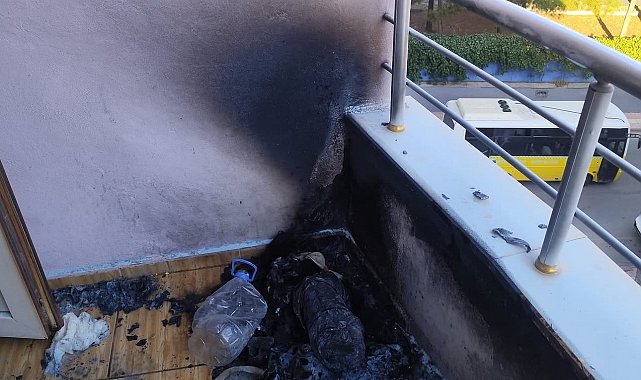 Siirt'te apartmanın 5. katında piknik tüpü patladı